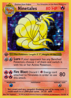 Ninetales Base #12