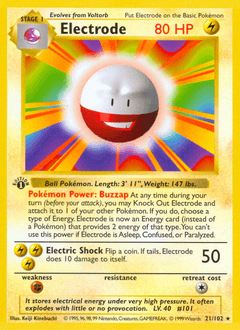 Electrode Base #21