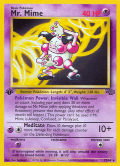 Mr. Mime Jungle #22