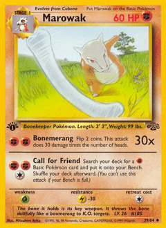 Marowak Jungle #39