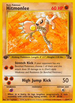 Hitmonlee Fossil #22