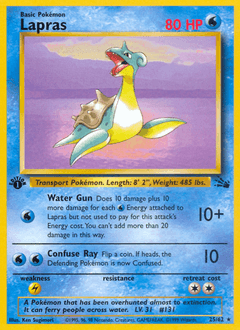 Lapras Fossil #25