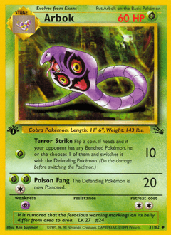 Arbok Fossil #31