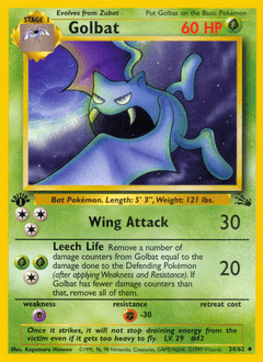 Golbat Fossil #34
