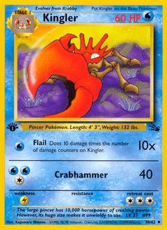 Kingler Fossil #38