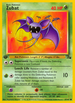 Zubat Fossil #57