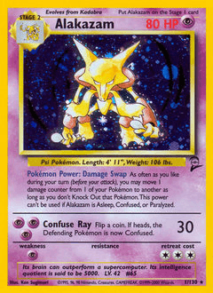 Alakazam Base Set 2 #1