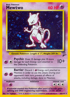 Mewtwo Base Set 2 #10