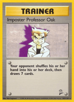 Imposter Professor Oak Base Set 2 #102