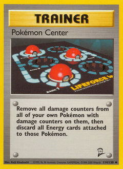 Pokémon Center Base Set 2 #114