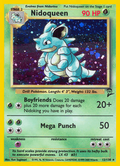 Nidoqueen Base Set 2 #12
