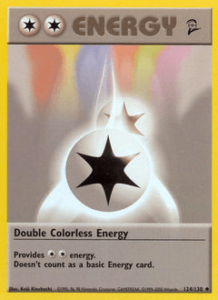 Double Colorless Energy Base Set 2 #124