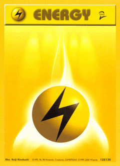 Lightning Energy Base Set 2 #128
