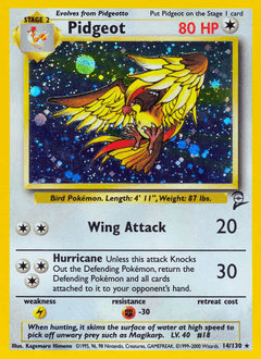 Pidgeot Base Set 2 #14