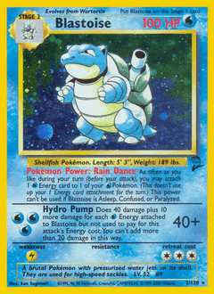 Blastoise Base Set 2 #2