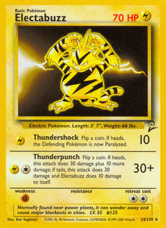 Electabuzz Base Set 2 #24