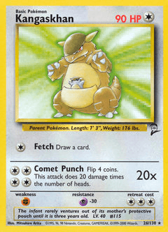 Kangaskhan Base Set 2 #26