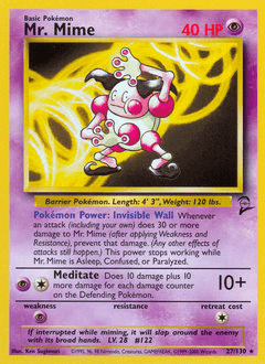 Mr. Mime Base Set 2 #27