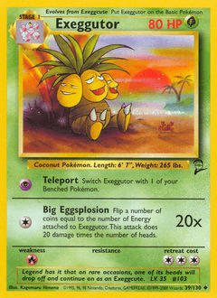 Exeggutor Base Set 2 #39
