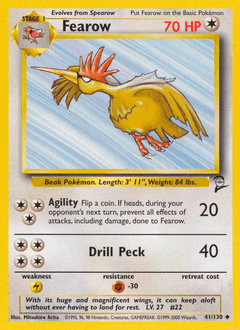 Fearow Base Set 2 #41
