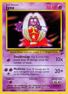 Jynx Base Set 2 #45