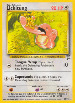 Lickitung Base Set 2 #48
