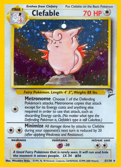Clefable Base Set 2 #5