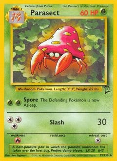 Parasect Base Set 2 #55