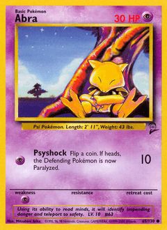 Abra Base Set 2 #65