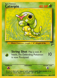 Caterpie Base Set 2 #68