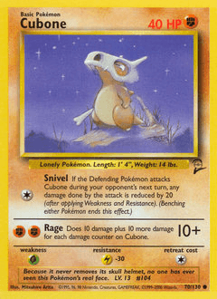 Cubone Base Set 2 #70