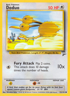 Doduo Base Set 2 #72