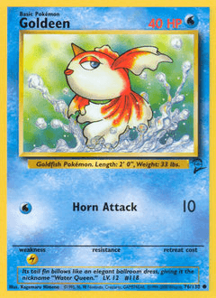 Goldeen Base Set 2 #76