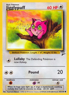 Jigglypuff Base Set 2 #77