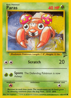 Paras Base Set 2 #85