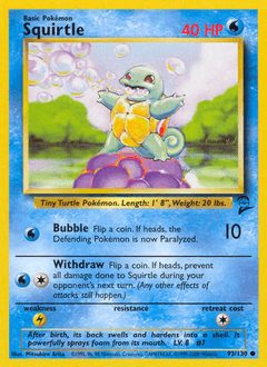 Squirtle Base Set 2 #93