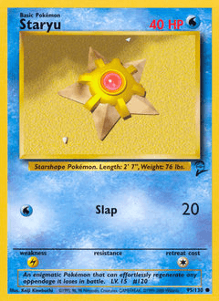 Staryu Base Set 2 #95