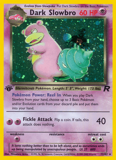 Dark Slowbro Team Rocket #12