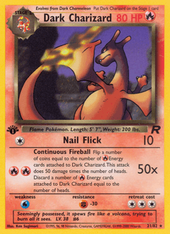 Dark Charizard Team Rocket #21