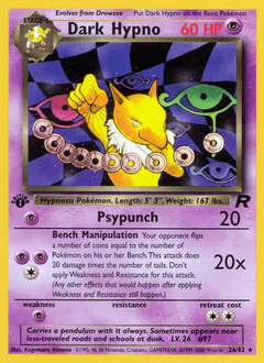 Dark Hypno Team Rocket #26