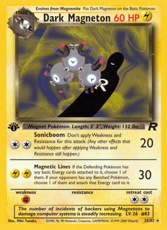 Dark Magneton Team Rocket #28