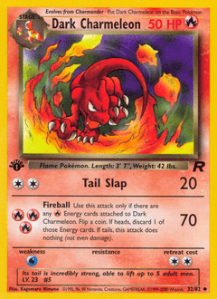 Dark Charmeleon Team Rocket #32