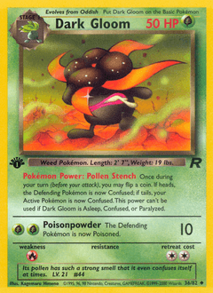 Dark Gloom Team Rocket #36