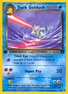 Dark Golduck Team Rocket #37