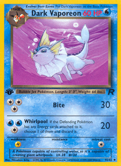 Dark Vaporeon Team Rocket #45