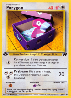 Porygon Team Rocket #48