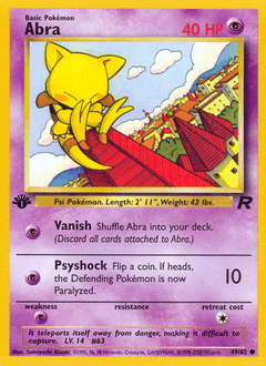 Abra Team Rocket #49