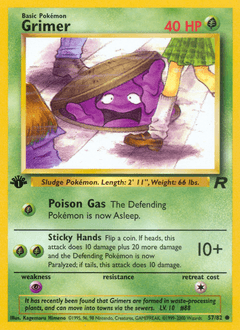 Grimer Team Rocket #57