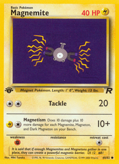 Magnemite Team Rocket #60