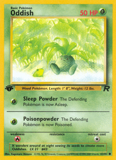 Oddish Team Rocket #63
